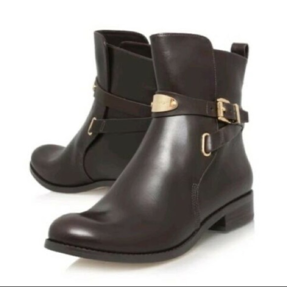 Michael Kors Atley leather ankle boots size 7,5 - Picture 1 of 13